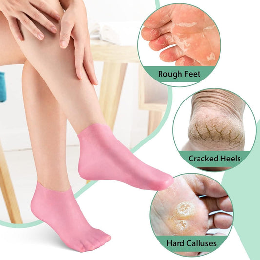 Silicone Gel Heel Socks